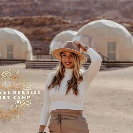 Ferienwohnung Rum Royal Bubbles Luxury Camp Wadi Rum Exterior foto