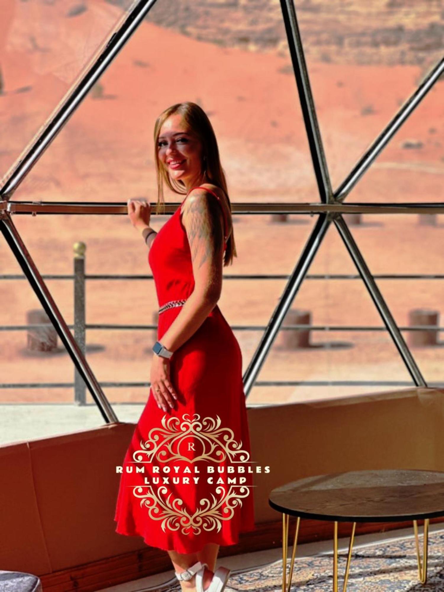Ferienwohnung Rum Royal Bubbles Luxury Camp Wadi Rum Exterior foto