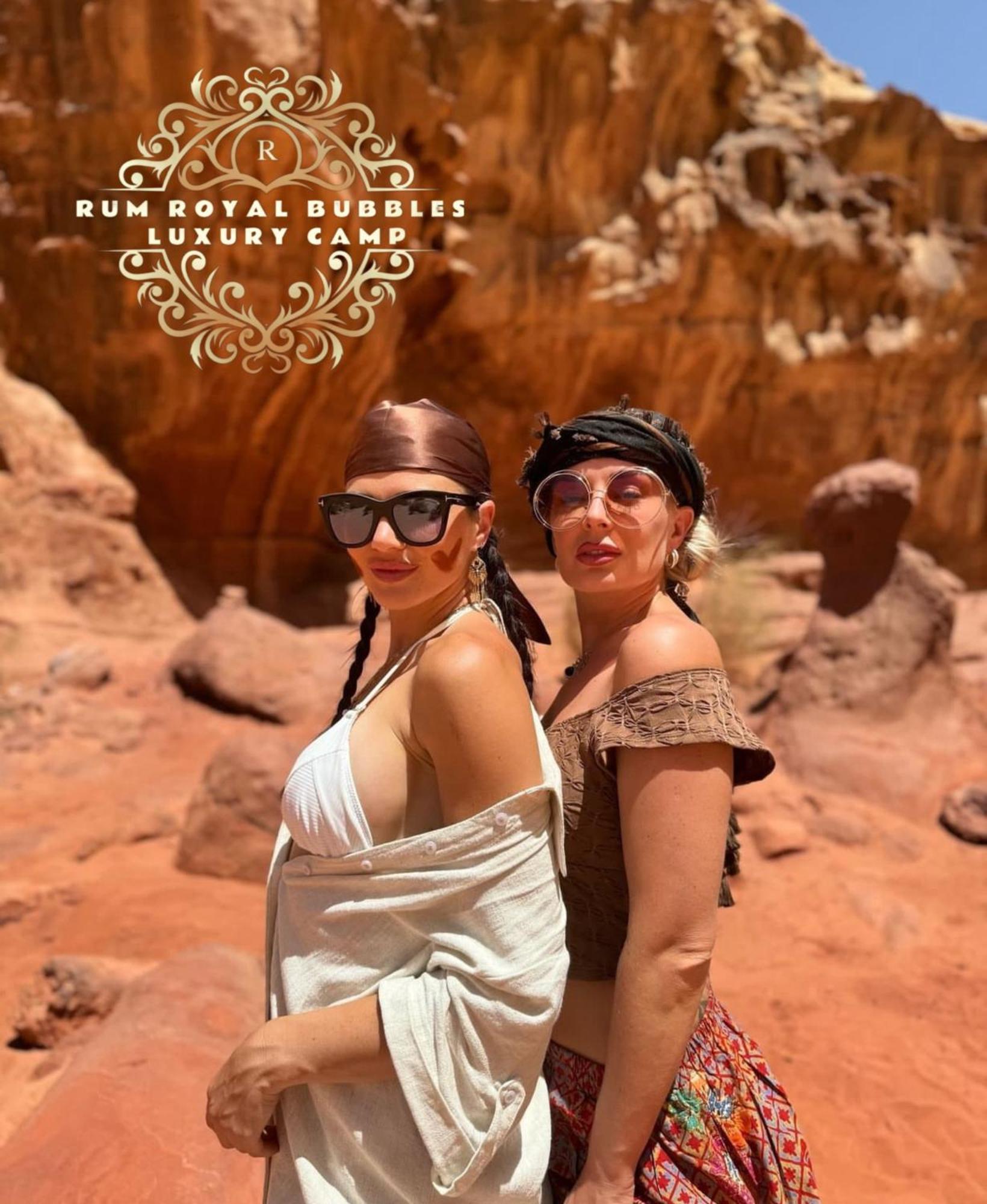 Ferienwohnung Rum Royal Bubbles Luxury Camp Wadi Rum Exterior foto